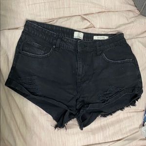 Black shorts